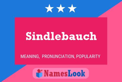 ملصق اسم Sindlebauch