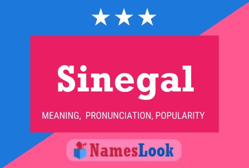 ملصق اسم Sinegal