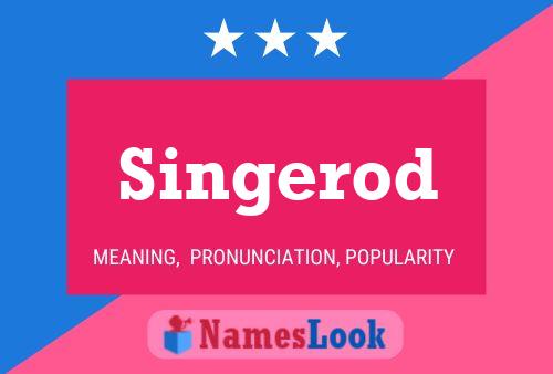 ملصق اسم Singerod