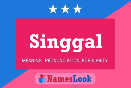 ملصق اسم Singgal