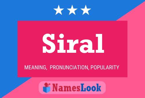 ملصق اسم Siral