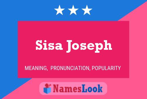 ملصق اسم Sisa Joseph