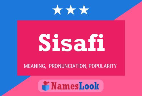 ملصق اسم Sisafi