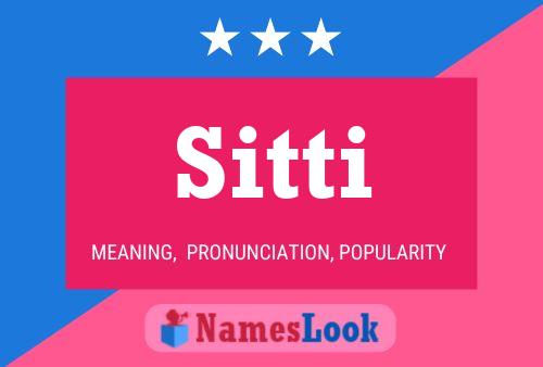 ملصق اسم Sitti