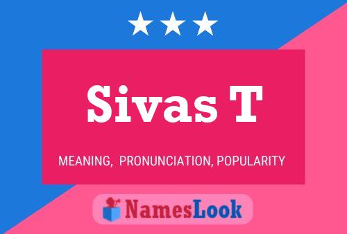 ملصق اسم Sivas T