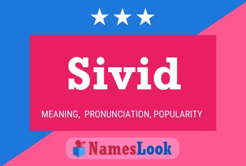 ملصق اسم Sivid