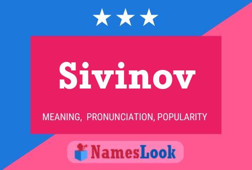 ملصق اسم Sivinov