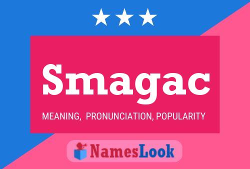 ملصق اسم Smagac