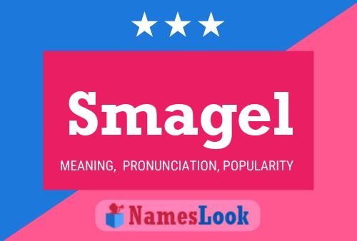 ملصق اسم Smagel