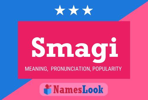 ملصق اسم Smagi