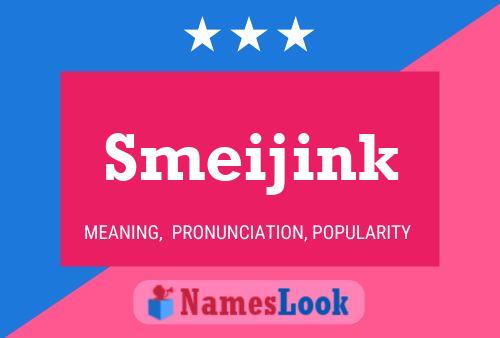 ملصق اسم Smeijink