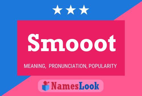 ملصق اسم Smooot