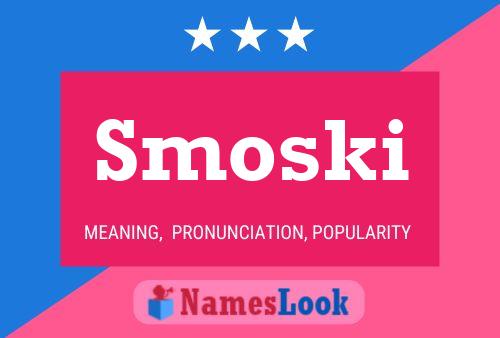 ملصق اسم Smoski