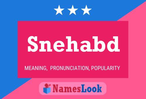 ملصق اسم Snehabd