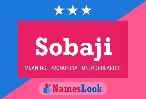 ملصق اسم Sobaji