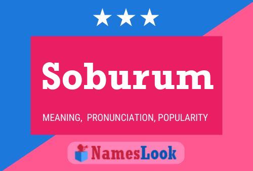 ملصق اسم Soburum