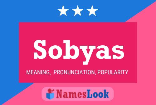 ملصق اسم Sobyas