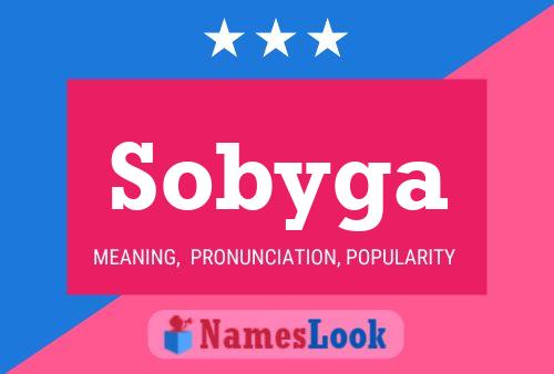 ملصق اسم Sobyga