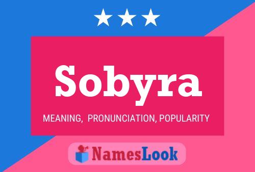 ملصق اسم Sobyra