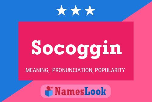 ملصق اسم Socoggin