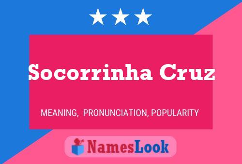 ملصق اسم Socorrinha Cruz