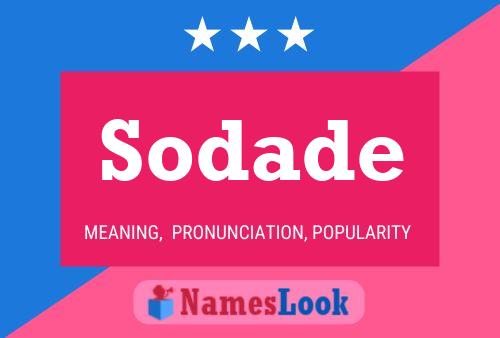 ملصق اسم Sodade