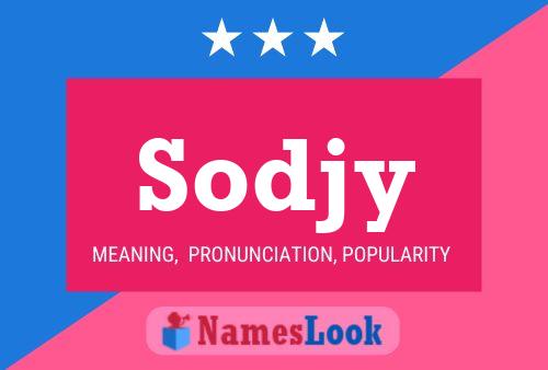 ملصق اسم Sodjy