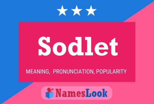 ملصق اسم Sodlet