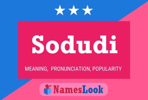 ملصق اسم Sodudi