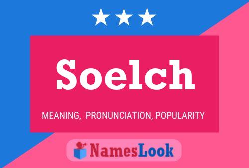 ملصق اسم Soelch