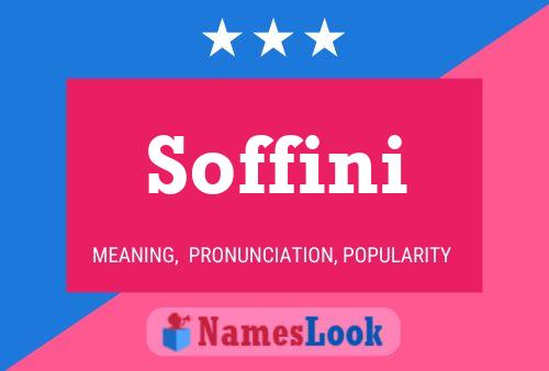 ملصق اسم Soffini