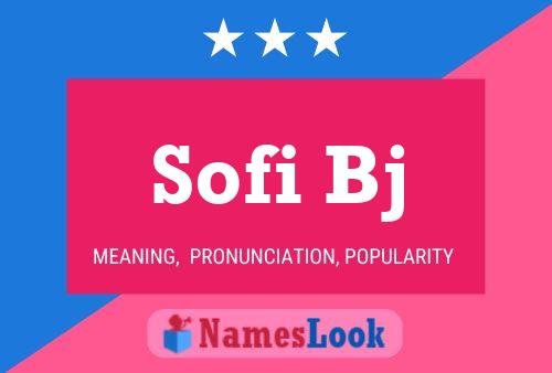 ملصق اسم Sofi Bj