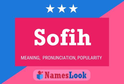 ملصق اسم Sofih