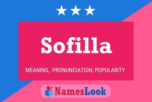 ملصق اسم Sofilla