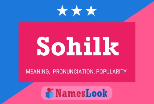 ملصق اسم Sohilk