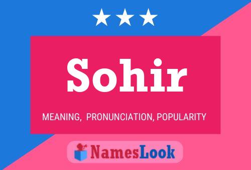 ملصق اسم Sohir