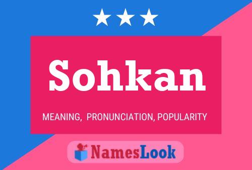 ملصق اسم Sohkan