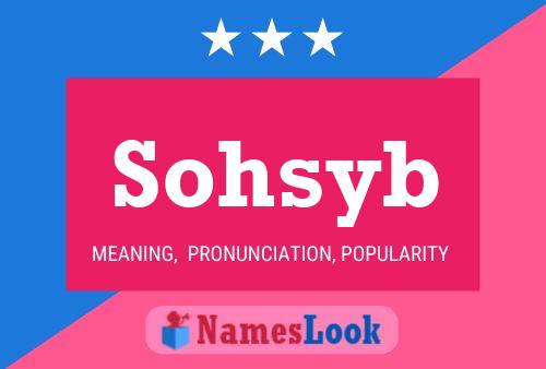 ملصق اسم Sohsyb