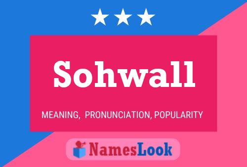 ملصق اسم Sohwall