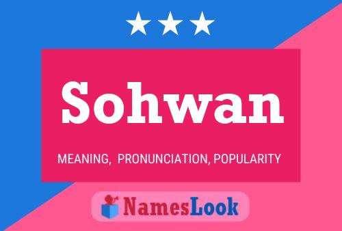 ملصق اسم Sohwan