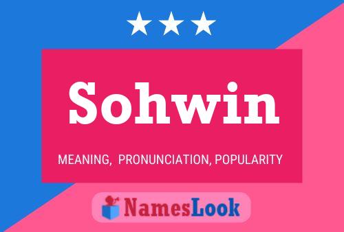 ملصق اسم Sohwin