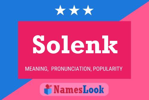 ملصق اسم Solenk