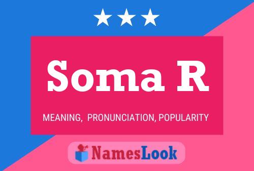 ملصق اسم Soma R