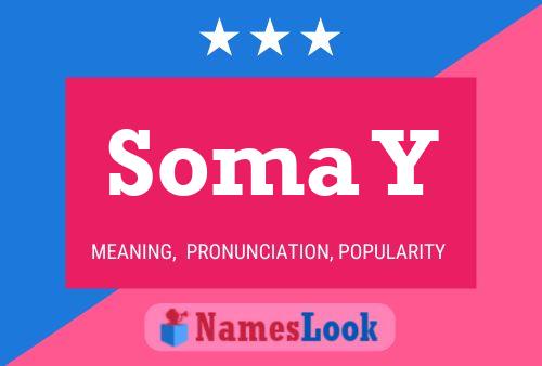 ملصق اسم Soma Y