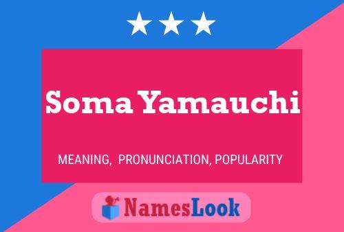 ملصق اسم Soma Yamauchi