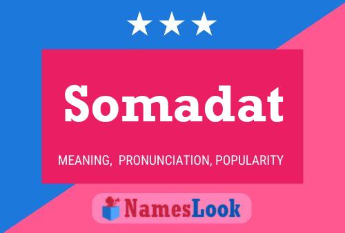 ملصق اسم Somadat