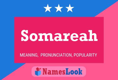 ملصق اسم Somareah