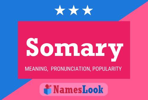 ملصق اسم Somary