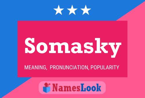 ملصق اسم Somasky