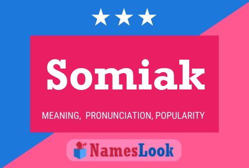 ملصق اسم Somiak